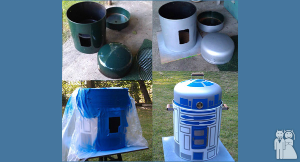 Awesome Wedding Gifts: The R2-D2 Smoker